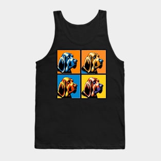 Bloodhound Pop Art - Dog Lover Gifts Tank Top